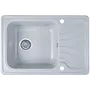 Гранітна кухонна мийка Valetti 10R 640x440мм Сірий