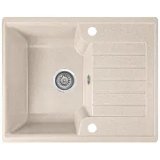 Гранітна кухонна мийка Valetti 12D 620x500 мм Бежевий
