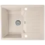 Гранітна кухонна мийка Valetti 12D 620x500 мм Бежевий