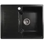 Гранітна кухонна мийка Valetti Europe модель №12 чорна 62*50