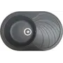 Гранітна мийка для кухні Valetti Europe модель №33 чорна 78*50