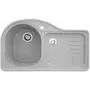 Гранитная кухонная мойка Valetti Europe модель №52 серая 84 * 51