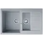 Кухонная гранитная мойка с дополнительной чашей Valetti EcoLine модель №29