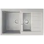 Кухонная гранитная мойка с дополнительной чашей Valetti EcoLine модель №29