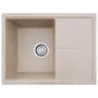 Кухонная мойка из гранита Valetti Premium модель №75 терра 58 * 45