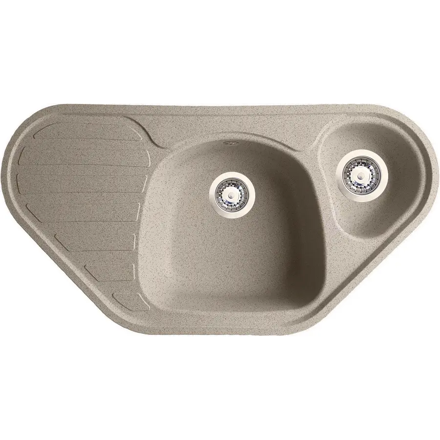 Гранітна кухонна мийка Valetti 20N 500x950 мм