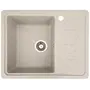 Гранітна кухонна мийка Valetti 28R 500х620 мм