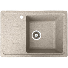 Гранитна кухонна мийка Valeti 35L 435x620 мм Тера