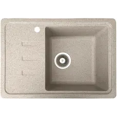 Гранитна кухонна мийка Valeti 35L 435x620 мм Тера