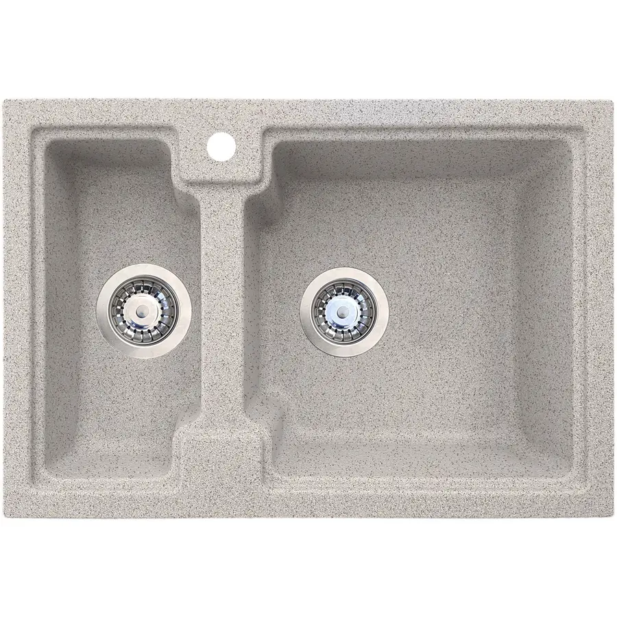 Гранітна кухонна мийка Valeti 43L 425 x625 мм
