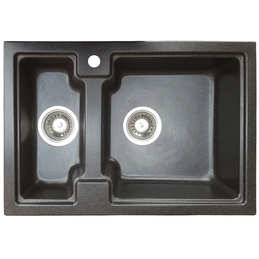 Гранітна кухонна мийка Valeti 43L 425 x625 мм