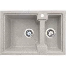 Гранітна кухонна мийка Valetti 43R 425х625 мм