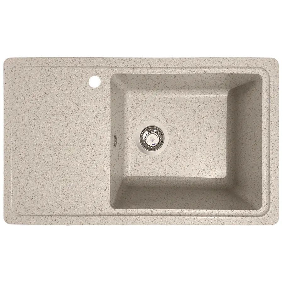 Гранітна кухонна мийка Valeti 63L 435x710 мм