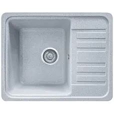Гранітна кухонна мийка EcoLine 9N 570x460мм Сірий