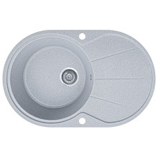 Гранітна кухонна мийка EcoLine 18D 775x495мм Сірий