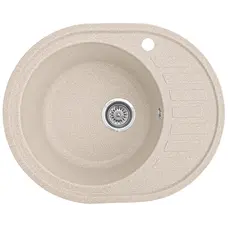 Гранітна кухонна мийка EcoLine 23R 610x500мм