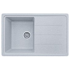 Гранітна кухонна мийка EcoLine 24N 780x500мм Сірий