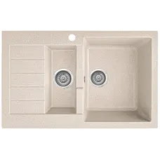 Гранітна кухонна мийка EcoLine 29L 785x495мм