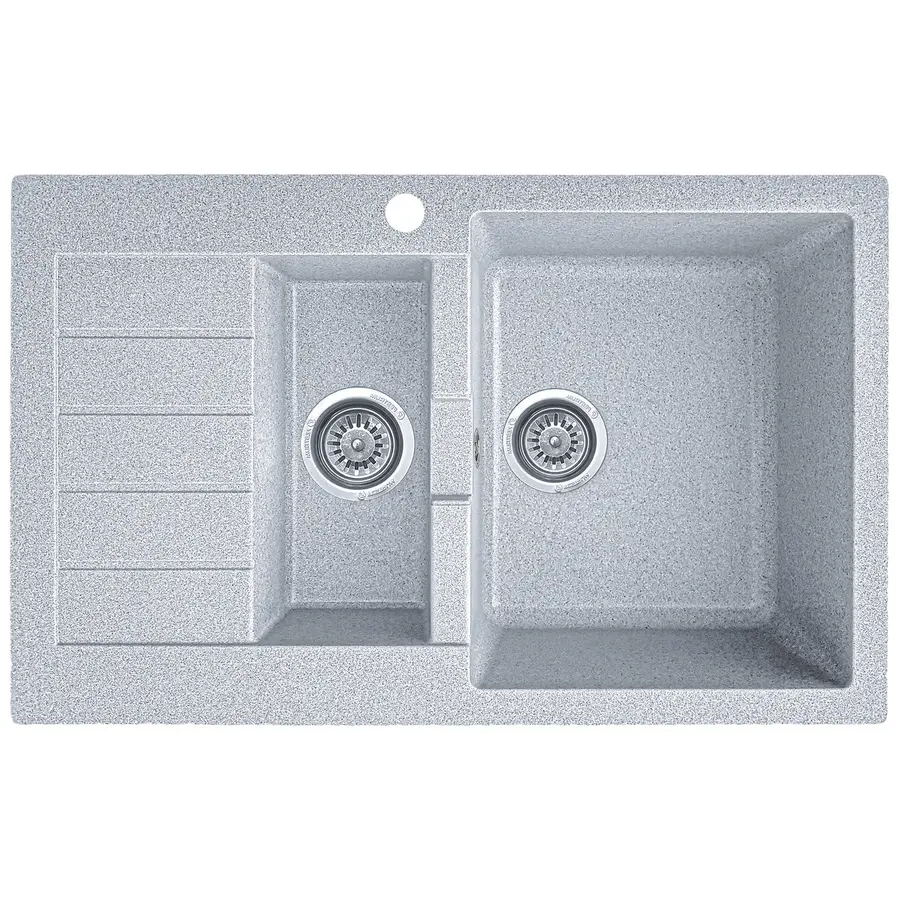 Гранітна кухонна мийка EcoLine 29L 785x495мм