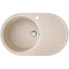 Гранітна кухонна мийка EcoLine 42R 730х460мм