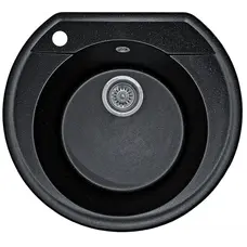 Гранітна кухонна мийка Valetti 31L 490x530 мм