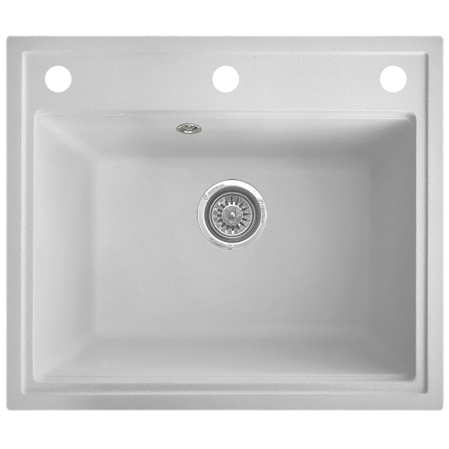 Гранітна кухонна мийка Valeti 49CLR 510 x590 мм