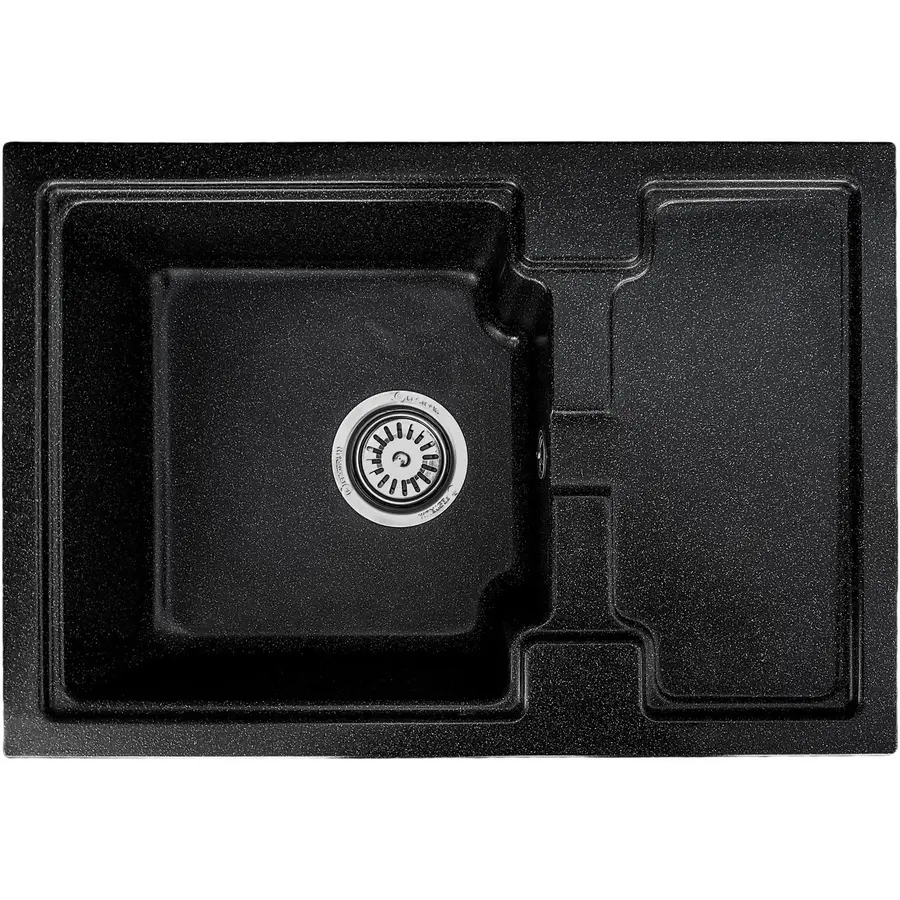 Гранітна кухонна мийка Valetti 78N 425х625 мм