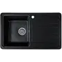 Гранітна кухонна мийка Valetti 17D 760x460мм Чорний