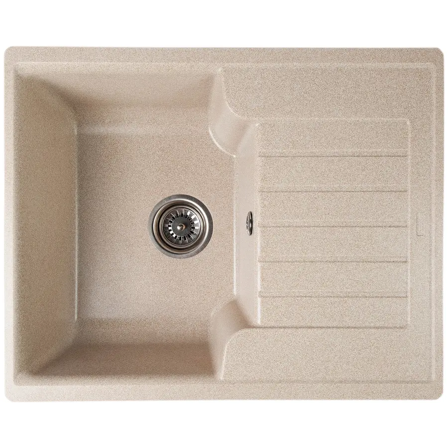 Гранітна кухонна мийка Valetti Europe модель №12 терра 62*50