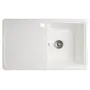 Гранитная кухонная мойка Valetti Europe модель №17 белая 76 * 46