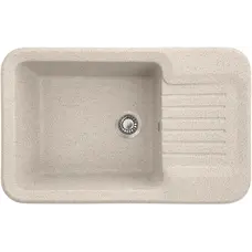 Гранітна кухонна мийка Valetti Europe модель №55 терра 81*51