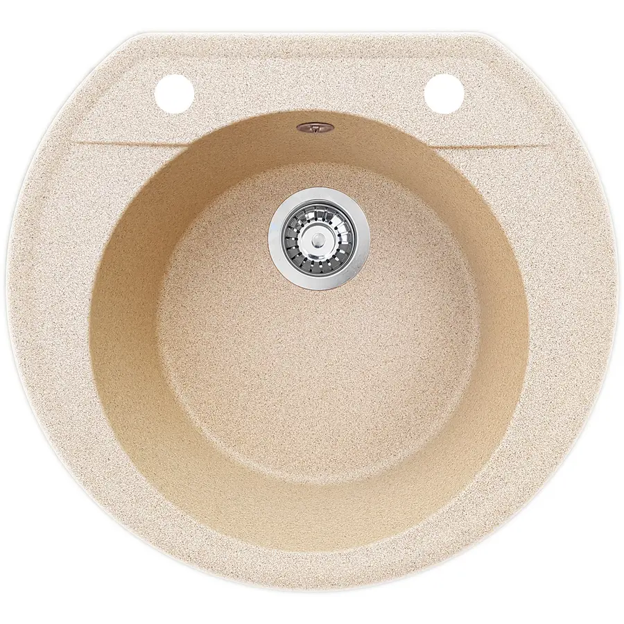 Кухонная гранитная мойка Valetti Europe модель №31 серая 53 * 49