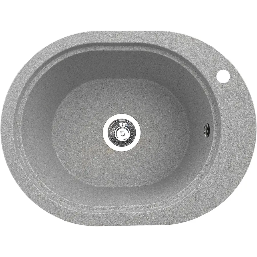 Гранитная кухонная мойка Valetti Europe модель №61 серая 56 * 43