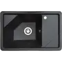 Гранитная кухонная мойка Valetti Europe модель №64 черная 72 * 46