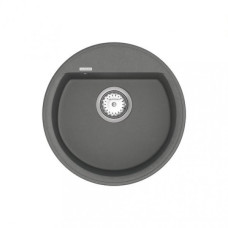 Кухонна гранітна мийка VANKOR Easy EMR 01.45 Gray + сифон