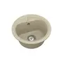 Кухонна гранітна мийка VANKOR Polo PMR 01.44 Beige + сифон