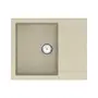 Кухонна гранітна мийка VANKOR Orman OMP 02.61 Beige + сифон