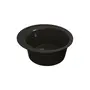 Кухонна гранітна мийка VANKOR Sity SMR 01.50 Black + сифон