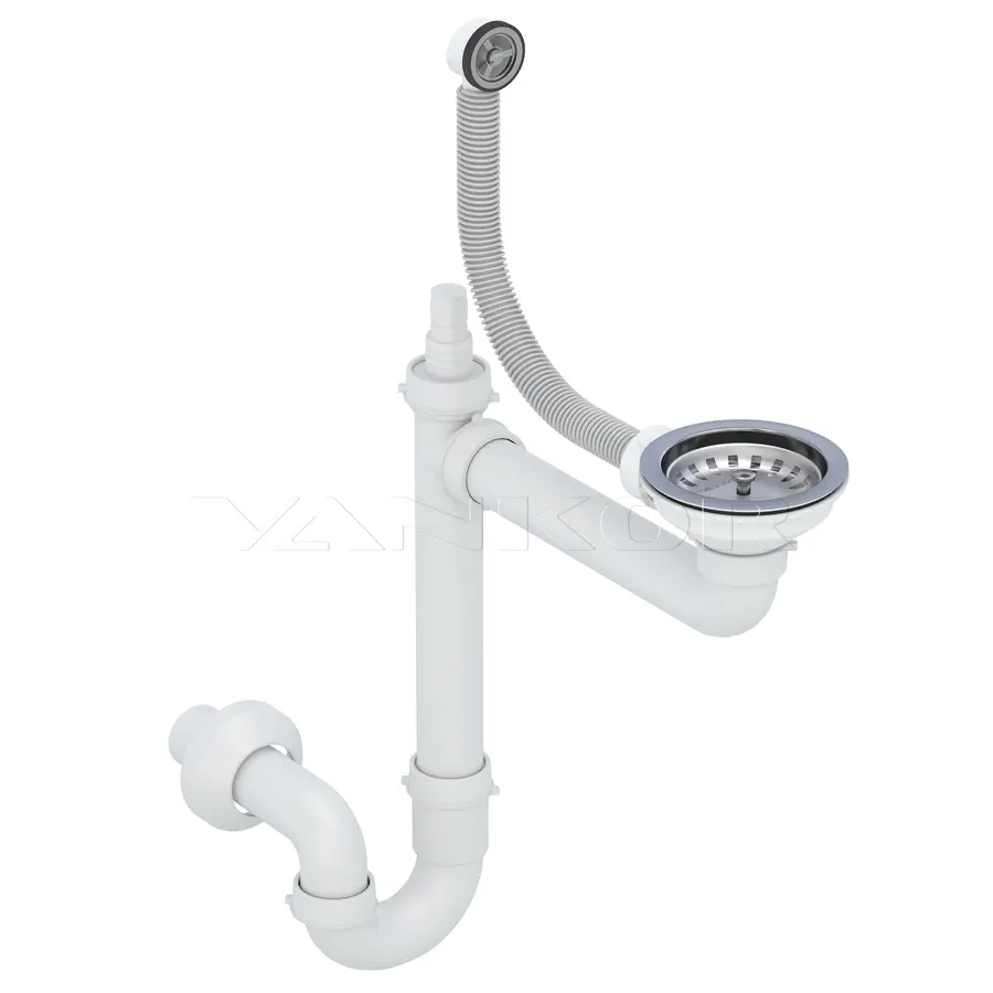 Кухонная гранитная мойка VANKOR Easy EMR 01.45 Safari + сифон