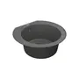 Кухонна гранітна мийка VANKOR Kres KMR 01.52 gray + сифон