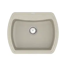 Кухонна гранітна мийка VANKOR Norton NMP 01.63 Terra + сифон