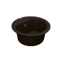 Кухонна гранітна мийка VANKOR Lira LMR 01.44 Chocolate + сифон