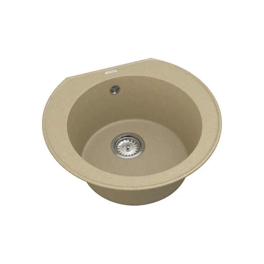 Кухонна гранітна мийка VANKOR Kres KMR 01.52 safari + сифон