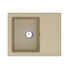 Кухонна гранітна мийка VANKOR Lira LMP 02.55 Safari + сифон