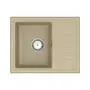 Кухонна гранітна мийка VANKOR Lira LMP 02.55 Safari + сифон