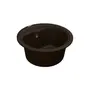 Кухонна гранітна мийка VANKOR Polo PMR 01.44 Chocolate + сифон