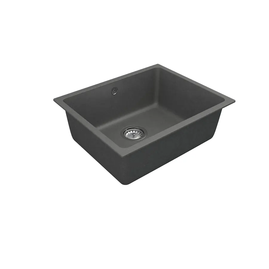 Кухонна мийка Orman PM 01.55 Gray + сифон