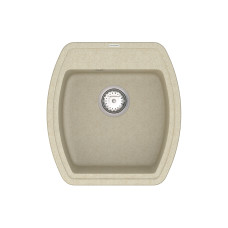 Кухонна гранітна мийка VANKOR Norton NMP 01.48 Beige + сифон