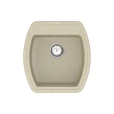 Кухонна гранітна мийка VANKOR Norton NMP 01.48 Beige + сифон