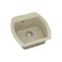 Кухонна гранітна мийка VANKOR Norton NMP 01.48 Beige + сифон